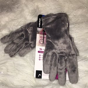 Woman’s Thermal Fur Gloves Large A30